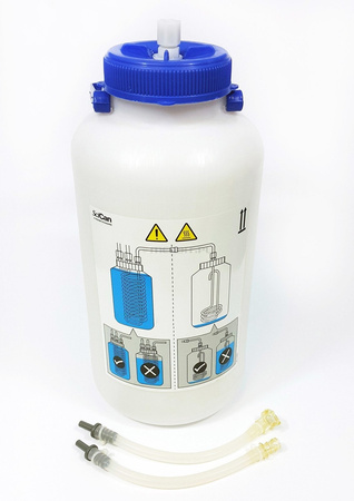 Butla na skropliny do autoklawu STATIM 7000 SciCan kompletna z wężykiem szybkorozłącznym, oryginalna część zamienna 01-110506S