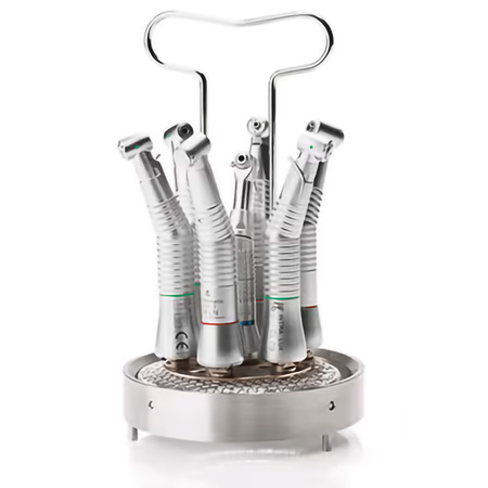 Uchwyt z adapterami ISO na 7 końcówek stomatologicznych do autoklawu MELAquick 12+ MELAG ME00122