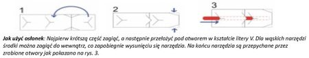 Osłonka papierowa na narzędzia i igły 10 mm, jednorazowa, do sterylizacji, 1000 szt., Key SURGICAL