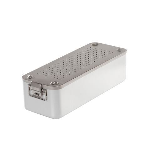 Kontener do sterylizacji MELAG 28G z 100 filtrami, 32x16x12 cm, do narzędzi medycznych, kosmetycznych i tatuażu