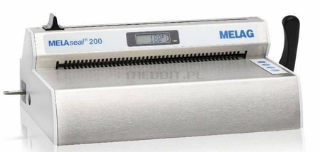 Zgrzewarka do sterylizacji narzędzi MELAG MELAseal 200 Deluxe z podajnikiem, USB, szybkie zgrzewanie 2s, ME10120