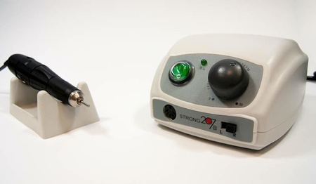Mikrosilnik protetyczny STRONG 207B/102L 65W 35 000 RPM SAESHIN do laboratoriów protetycznych i stomatologii