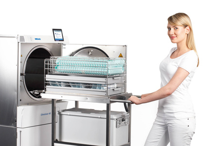 Autoklaw parowy MELAG Cliniclave 45 jednodrzwiowy 105l – sterylizator medyczny do klinik, szpitali, gabinetów