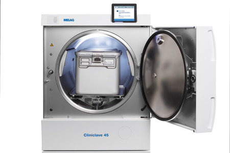 Autoklaw parowy MELAG Cliniclave 45 jednodrzwiowy 105l – sterylizator medyczny do klinik, szpitali, gabinetów