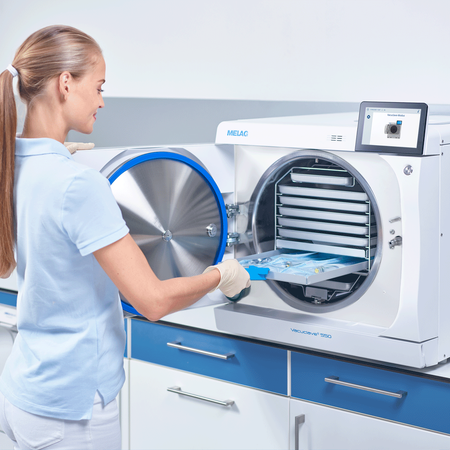 Autoklaw Vacuclave 550 zestaw 01, MELAG