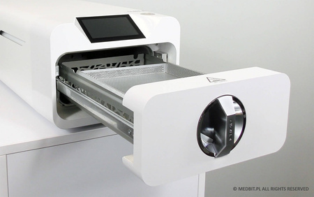 Front szuflady z uszczelką do autoklawu ENBIO Pro (prowadnice boczne, od 2019)