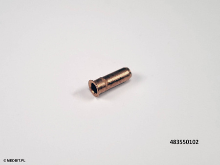 Tuba uszczelniająca 8x1 mm do autoklawów GETINGE K3 K5 K7, złączka rurki miedzianej, oryginał 483550102