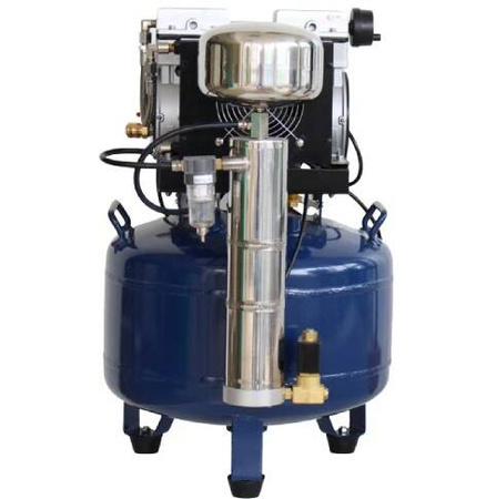 DynAir DA700D – bezolejowa sprężarka stomatologiczna z osuszaczem powietrza, 30L, 152 L/min, Dynamic