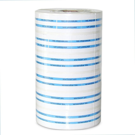 STEAM – Etykiety do metkownicy MELAdoc 22x29 mm, 6 rolek (750 szt./rolka) + kaseta z tuszem, angielski, MELAG ME01097