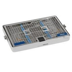 Kaseta do sterylizacji narzędzi MELAstore Tray 50 MELAG 11,8x18x3 cm – do mycia, dezynfekcji i autoklawu