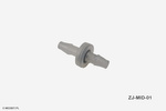 Zawór jednokierunkowy 1/4x1/4 do autoklawu Midmark, NewMed, Kronos 18l/23l – oryginał MIDMARK