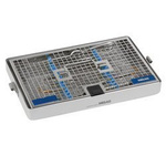 Kaseta do sterylizacji narzędzi MELAG MELAstore Tray 200, 27,5x17,6x4,3 cm, kompatybilna z MELAtherm, ME01182