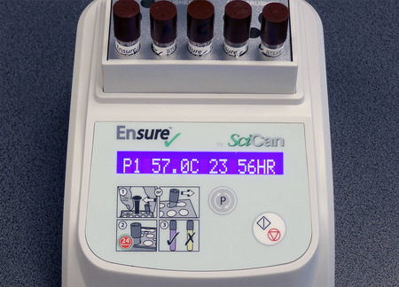 Inkubator biologiczny ENSURE SCICAN do testów sterylizacji | 10 gniazd, LCD, 57°C, kod SCI-BINC-230