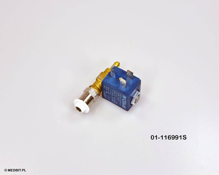 Elektrozawór 24V do autoklawu STATIM 6000B G4+ SCICAN, przyłącze wąż 1/8'', oryginalny kod 01-116991S