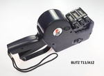 Metkownica alfanumeryczna 3-rzędowa BLITZ T11/A12 do etykiet 28x29 mm – profesjonalna metkownica do sterylizacji