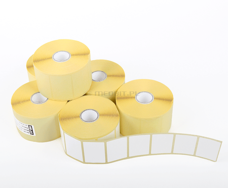 Etykiety samoprzylepne MELAG do drukarek MELAprint 60/80, 6 rolek x 1000 szt., podwójne, praca manualna