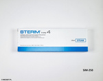 Wieloparametrowe wskaźniki chemiczne STERIM Klasa 4 SIM-250 do sterylizacji parowej 121-134°C, 250 szt.