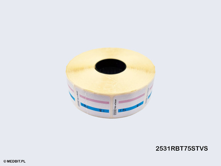 STEAM Etykiety 3-rzędowe do metkownicy MELAdoc, GK, Medical 22x29 mm, 750 szt., wskaźnik klasa 1, PRINTEX MEDICAL