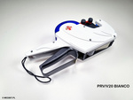 Metkownica medyczna 2-rzędowa PRINTEX V20 do etykiet STEAM 26x16R, dokumentacja sterylizacji, PRV/V20 BIANCO