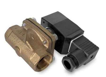 Elektrozawór mosiężny 24V GW 3/4” do demineralizatorów Hydrolab – zawór elektromagnetyczny do wody