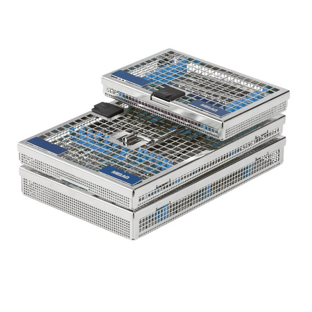 Kaseta do sterylizacji narzędzi MELAstore Tray 50 MELAG 11,8x18x3 cm – do mycia, dezynfekcji i autoklawu