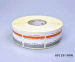 Etykiety do sterylizacji EO do metkownicy GK, 3-rzędowe, wskaźnik tlenku etylenu, 22x29mm, 750 szt., Sterintech