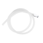 Wężyk spustowy z króćcem starego typu do autoklawów Lafomed silikonowy