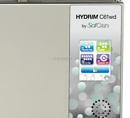 Naklejka na drzwi i panel wyświetlacza do myjni-dezynfektora HYDRIM C61wd G4 SciCan, kod 01-113315S