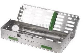 Kaseta do sterylizacji 10 instrumentów Sys-TM-8 x 2.75DS SCICAN – stal nierdzewna, myjnie i autoklawy
