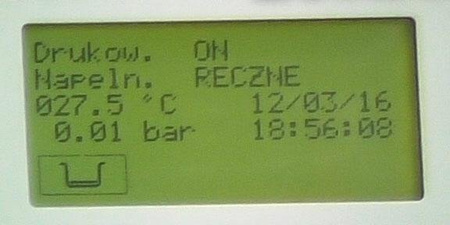 Wyświetlacz LCD 4x20 do autoklawów BRAVO SciCan – oryginalna część zamienna C5BP1230000