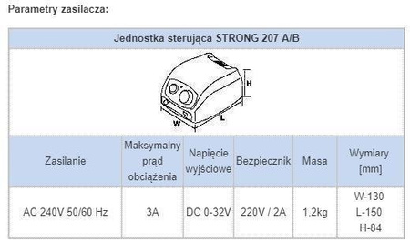 Frezarka do paznokci STRONG 207B/102L SAESHIN – profesjonalna frezarka podologiczna i kosmetyczna, 35 000 obr./min, 65W