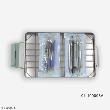 Kaseta do autoklawu Statim 2000S SCICAN | Oryginalna kaseta sterylizacyjna z uszczelką i ramą drucianą 280x180x25 mm