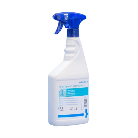 Gigazyme Actifoam+ 750 ml – Enzymatyczny środek do wstępnej dezynfekcji i mycia narzędzi medycznych, kosmetycznych, podologicznych, tattoo – Schulke