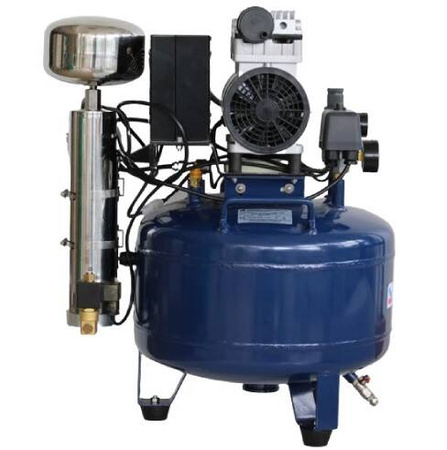 DynAir DA700D – bezolejowa sprężarka stomatologiczna z osuszaczem powietrza, 30L, 152 L/min, Dynamic