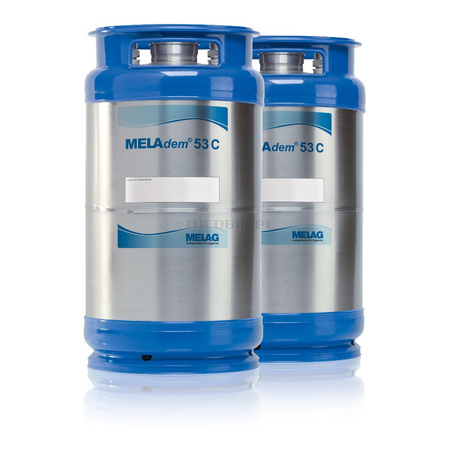 Demineralizator wody MELAdem 53c 2x20L MELAG – do autoklawów, myjni-dezynfektorów, regenerowalna żywica, wydajność 2100L