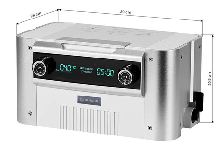 Myjka ultradźwiękowa DENSON CS6.2 6L 320W z podgrzewaniem i odgazowywaniem do gabinetów medycznych, kosmetycznych i fryzjerskich