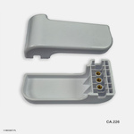 Klamka drzwi autoklawu Tinget CA.226 - biała (mocowanie na 3 śruby)