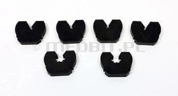 Uchwyty gumowe do narzędzi kasety ENDO, kompatybilne z autoklawem STATIM 5000 S/G4, 6 szt., SCICAN (01-104785S)