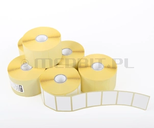 Etykiety samoprzylepne MELAG do drukarek MELAprint 60/80, 6 rolek x 1000 szt., podwójne, praca manualna