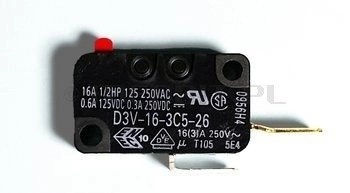 Mikroprzełącznik zamka drzwi do myjni-dezynfektora HYDRIM C61wd G4 SciCan, kod 01-113605S
