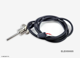 Czujnik temperatury PT1000 z konektorem do autoklawów Midmark, precyzyjny sensor pomiarowy, kod ELE050005