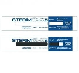 Test emulacyjny paskowy STEAM Klasa 5 CONTROL 5 do sterylizacji parowej, 50 sztuk, STERIM