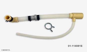 Zawór zwrotny z przyłączami do myjni termodezynfektora HYDRIM C61 SCICAN 01-114081S – Drain Pump Tubing & Check Valve
