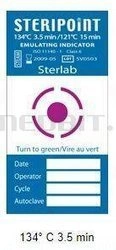 Wskaźniki chemiczne STEAM Klasa 6 STERIPOINT 134°C/3,5 min 121°C/15 min do autoklawu parowego 250 szt. STERLAB