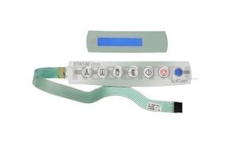 Klawiatura z naklejką na LCD do autoklawu STATIM 2000, oryginalna część zamienna SciCan, kod 01-109680S