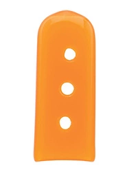 Osłonki na narzędzia chirurgiczne 9.5x25.4 mm Plastisol pomarańczowe do sterylizacji w autoklawie FST 25 szt.