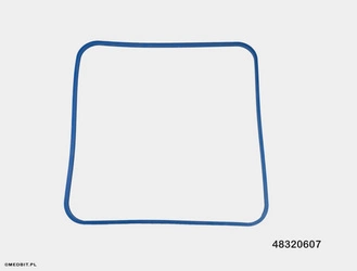 Uszczelka komory do autoklawu Getinge HS 33 niebieska – oryginalna uszczelka Getinge, kod 48320607