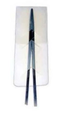 Osłonki plastikowe Key Surgical 25 mm, przeźroczyste, jednorazowe, do sterylizacji, 1000 sztuk