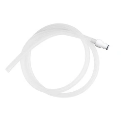 Wężyk spustowy z króćcem starego typu do autoklawów Lafomed silikonowy