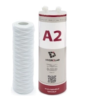 Zestaw filtrów do demineralizatora TECHNICAL 5 Hydrolab – prefiltr osadowy 5 µm + moduł A2 osadowo-węglowo-zmiękczający
